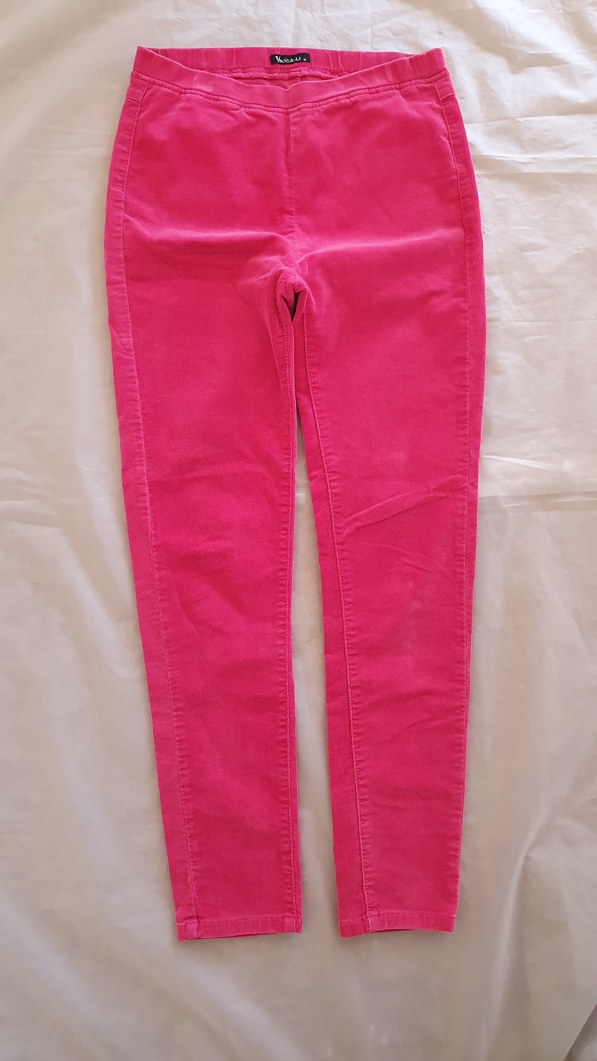 Vassalli Hot Pink Skinny Leg Pants Size 8 Stretch
