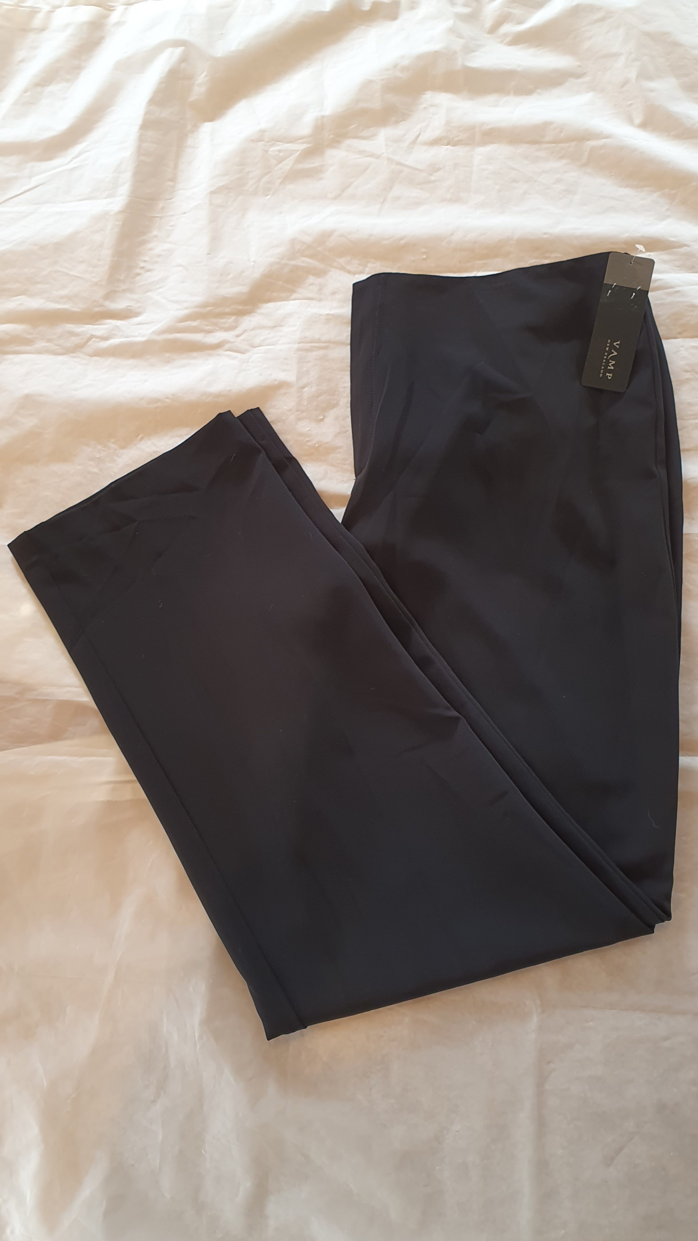 Vamp Black Straight Leg Pants Size 18 BNWT