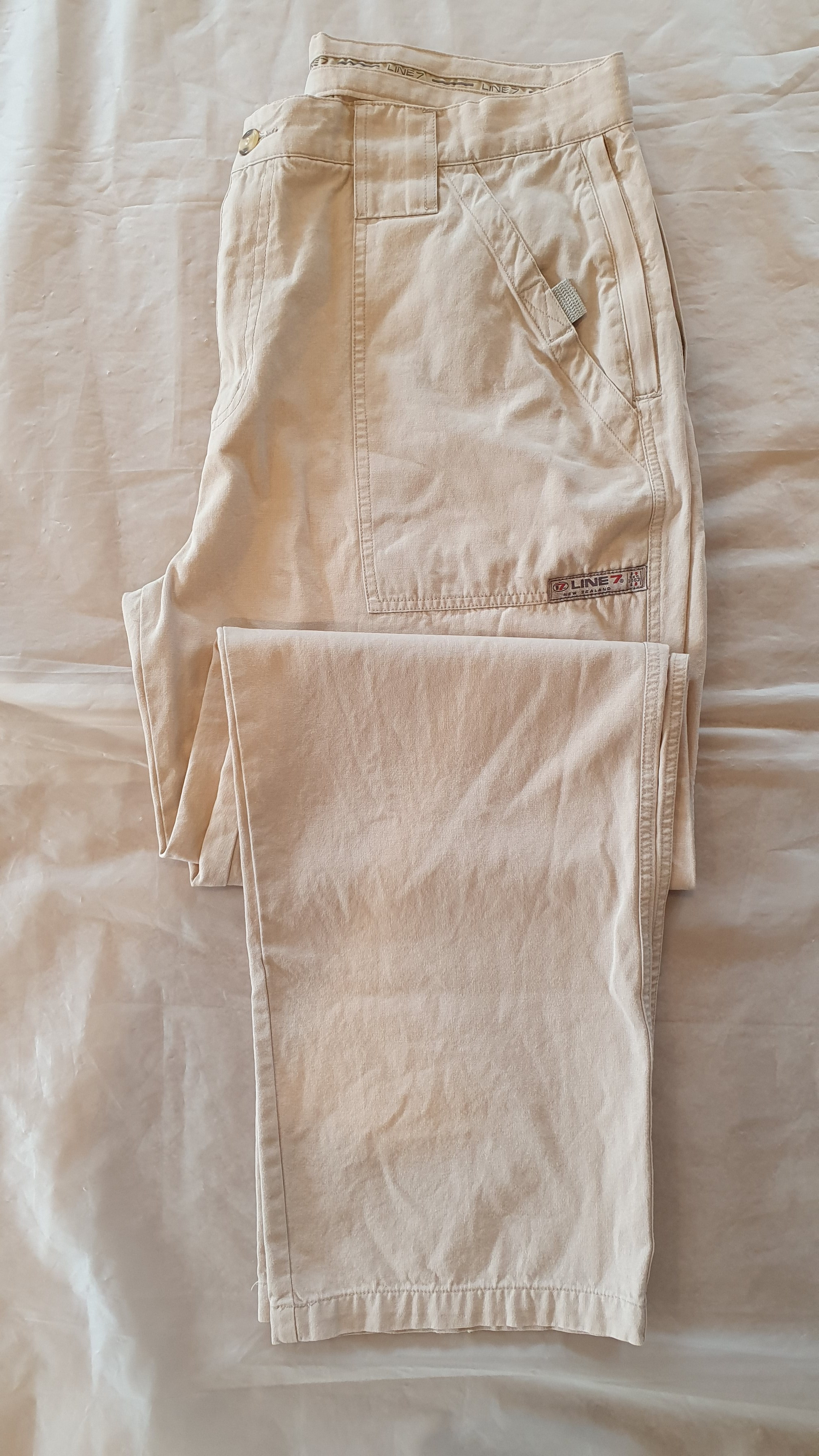 Line 7 Beige Utility Pants Size 100