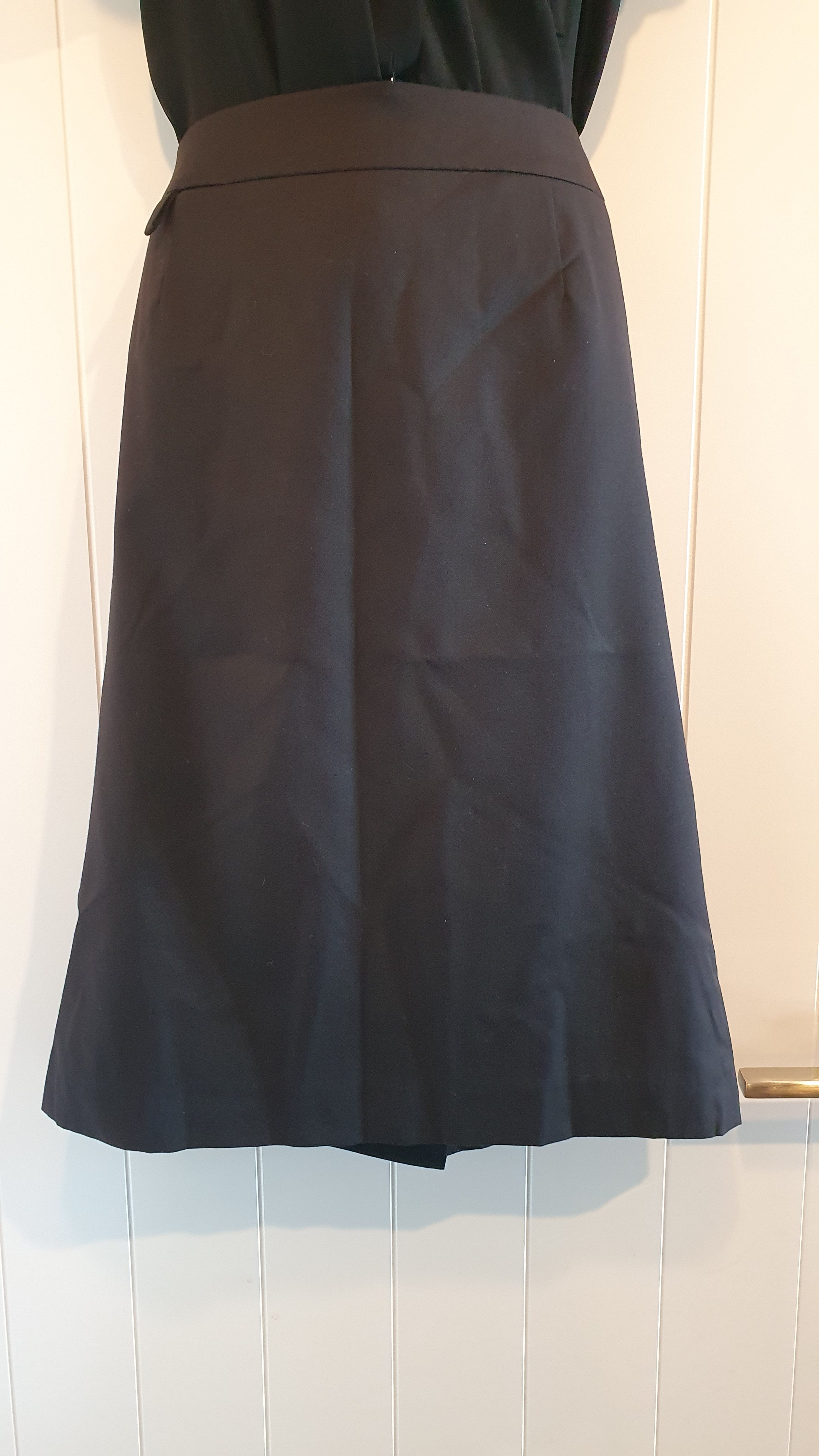 Booker & Spalding Wool Blend Skirt Black Size 10