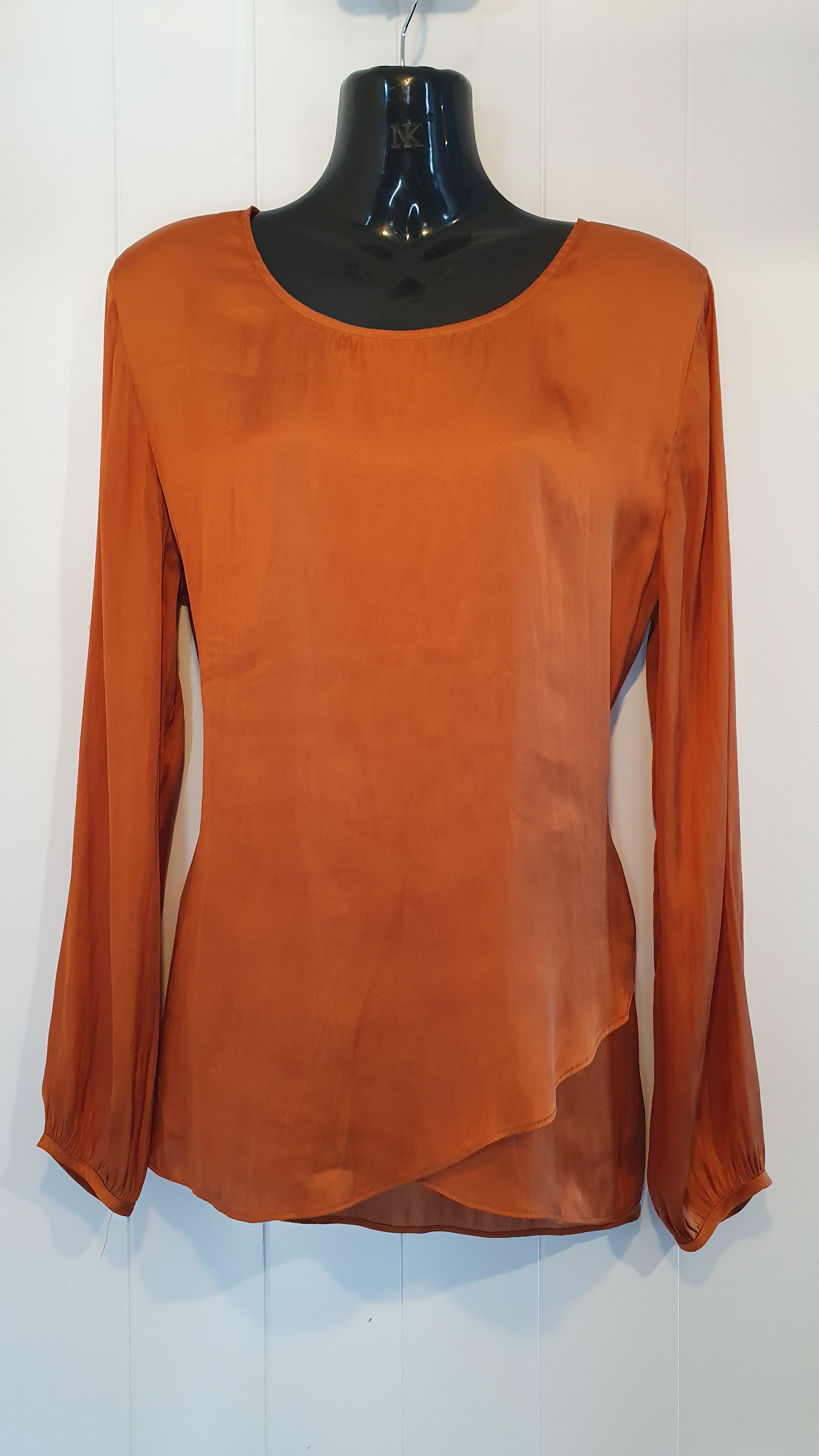 Storm Long Sleeve Top Rust Size 10